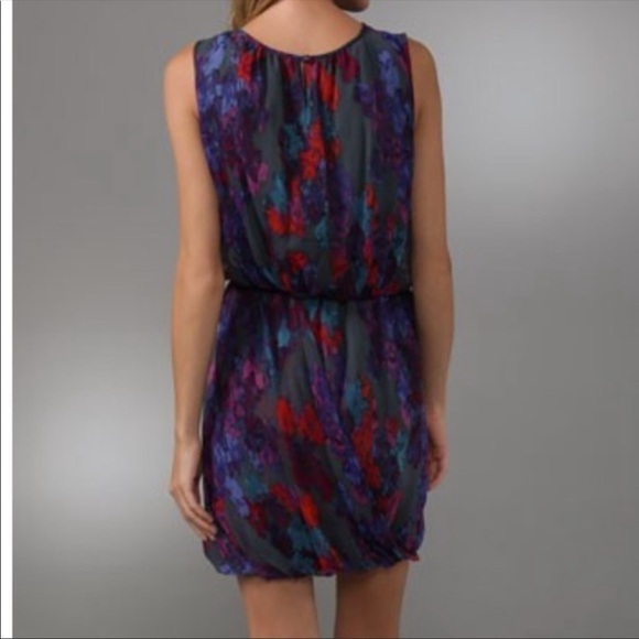 TIBI: 100% silk Genevieve Draped Dress - Picture 2 of 9